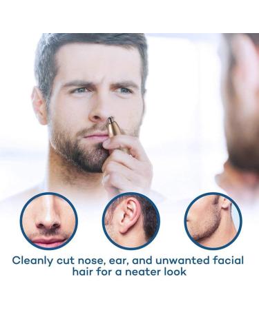 Nose Hair Trimmer for Men & Women - Ear and Nose Hair Remover with Removable Cutter Head | International Shipping Available - Buy Online on GoSupps.com