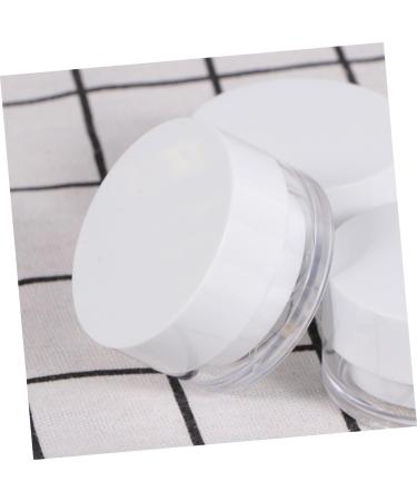4 Pieces Makeup Lotion in Round Tins Shampoo Container Makeup Cream Tin Face Cream Holder Container for Cosmetic Creams Forming Teaching Model Storage Box White - Buy Online on GoSupps.com