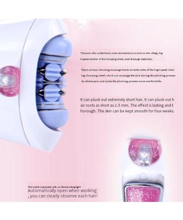 Glabrous Skin Epilator - Smooth Glide Wireless Hair Removal for Women - Body, Face, Legs (1Pcs) - Buy Online on GoSupps.com