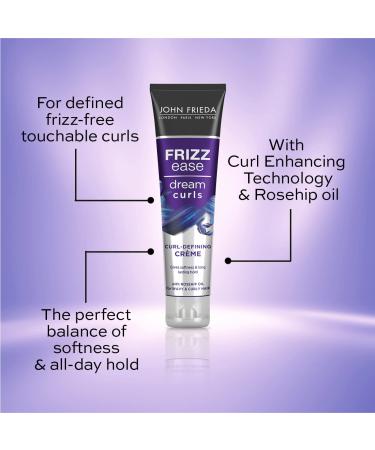 Frizz Ease Dream Curls Defining Cr me 150ml - Smoothing & Hydrating for Curly/Wavy Hair - Buy Online on GoSupps.com