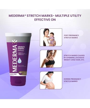 RE Stretch Marks Therapy - Top Stretch Mark Cream for Women & Men | Best Anti-Stretch Mark Cream for Pregnancy (50g - Buy Online on GoSupps.com