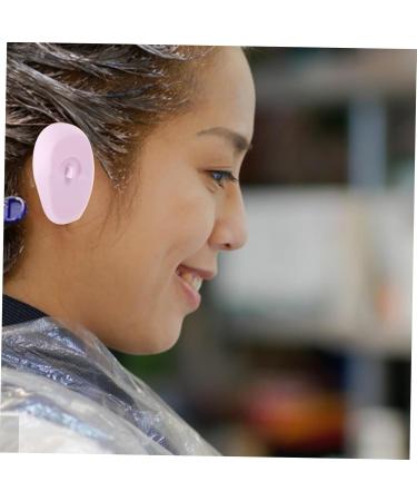 Healeved 3 Pairs Silicone Earmuffs Silicone Hair Dye Earmuffs Silicone Ear Covers Ear Caps Hair Salon Ear Shield Ear Muffs Make up Ear Covers Baking Oil Men and Women Silica Gel Accessories - Buy Online on GoSupps.com