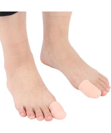 01 Gel Toe Caps - Pain-Relieving Portable Toe Covers with Holes for Ingrown Toenails & Chicken Eyes - Bubble Bl Color | International Shipping - Buy Online on GoSupps.com