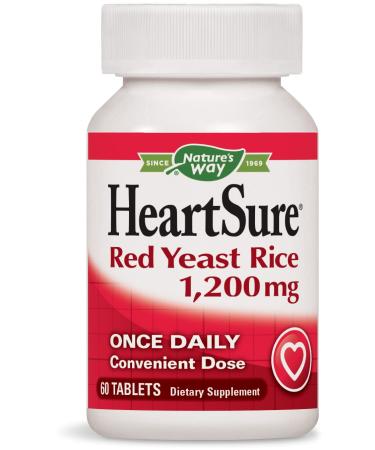 Nature's Way HeartSure Red Yeast Rice 60 Tablets