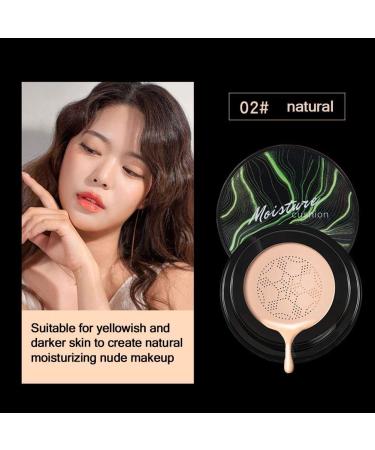 Mushroom Head Air Cushion CC Cream Foundation 0.7oz | Natural Brightening & Long Lasting Waterproof Makeup Base - Buy Online on GoSupps.com