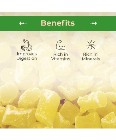 Sincerely Nuts Dried Pineapple Chunks - 5lb Bag | Healthy Dehydrated Fruit Snack | Chewy Tropical Bits | Kosher, Vegan, Gluten Free - Buy Online on GoSupps.com