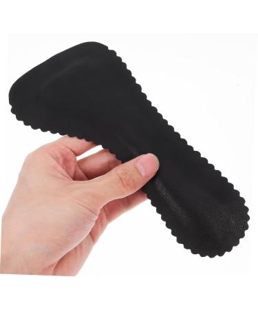 Self-Adhesive High Heel Pads - Wear-Resistant Compact Insoles | Portable Foot Pads for Comfort | Black 18.50X8.00X0.30CM - Buy Online on GoSupps.com