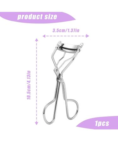 XiangSKY Eyelash Curler Lash Curler Eyelash Curlers Easy and Simple Operation Lash Curler Let Your Eyelashes Curl Firm Styling and Make You More Beautiful(Silver) - Buy Online on GoSupps.com