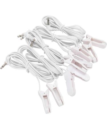 5 Pcs/Bag 3.5mm Ear Clip Electrode Cable for TENS Machine Physical Machine - Buy Online on GoSupps.com