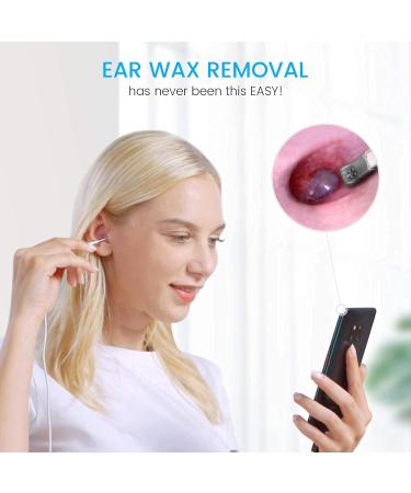 Anykit Ear Wax Removal Tool HD Otoscope for Android and PC - Ultra Clear View Ear Camera with LED Lights and Wax Remover - 3 Pack Ear Spoon Sets - Buy Online on GoSupps.com