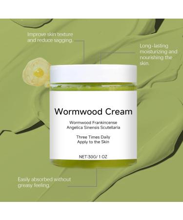 QDHGCFOC Natural Mugwort Cream Herbal Ointment Mugwort Incense Cream Moisturizing and Firming Body Cream Skin Soothing and Firming Body Cream - Buy Online on GoSupps.com