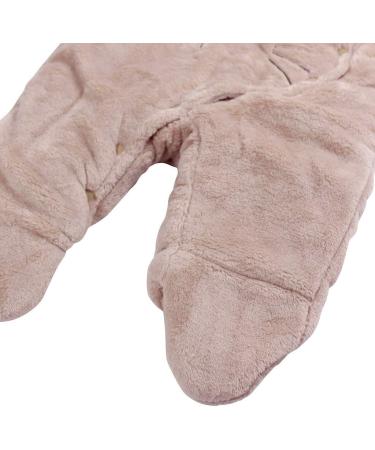 JiAmy Newborn Baby Winter Hooded Romper Fleece Snowsuit Jumpsuit | Cartoon Cat Outfit 0-12 Months | 0-3 Months Brown - Buy Online on GoSupps.com