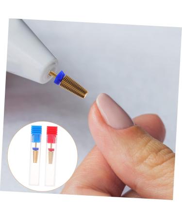 HAPINARY Pedicure Kit Tips Cuticle Bit for Grinder Bit Cuticle Remover Polishing Tungsten Steel Set Gel Pedicure Kit - Buy Online on GoSupps.com