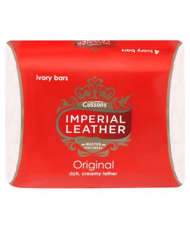 Imperial Leather Original Soap Bars 4x100g
