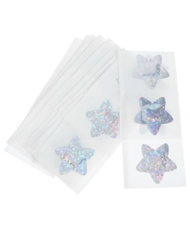 Glitter Star Shaped Bandages 50pcs Wo-und Patches Adhesive Seal Breathable Woundplasts Wo-und Protectors for Wo-und Care Helps Infect-ion