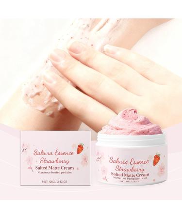  Generisch Body scrub moisturizing shower products for soft skin gentle exfoliating bath cream for dry oily sensitive skin women's legs back arms shower bath travel daily - Buy Online on GoSupps.com