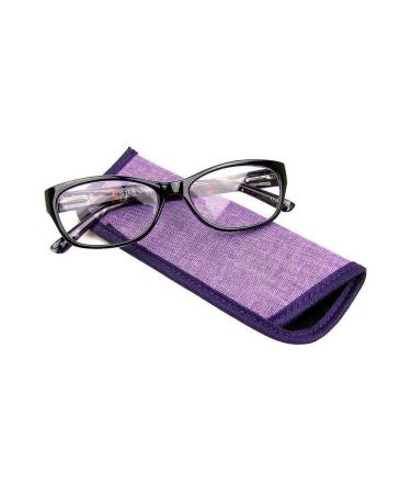 Foster Grant Women's Fashion Reading Glasses with Case"Watercolor" +2.50