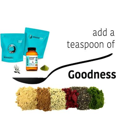 DR WAKDE'S Kalmegh Powder (Andrographis panniculata) - 500g (1.1lb) I Pure Raw & Dried Powder I Nothing Added Nothing Removed I Ayurvedic Herb I Quantity Discounts I Same Day Dispatch - Buy Online on GoSupps.com