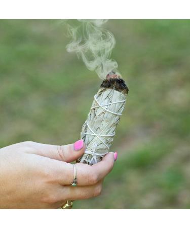 12 Pack Purple Canyon Sage Smudge Kit - White Sage Sticks for Home Cleansing and Aromatherapy - Buy Online on GoSupps.com