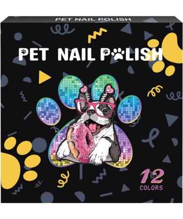 Peround Dog Nail - Non-Toxic Dog Nail Paint Color Quick Dry Puppy Nail Polish | Dog Nail Art Gel Hard Pet Paw Polish Ensures Durabl Vibration - Buy Online on GoSupps.com
