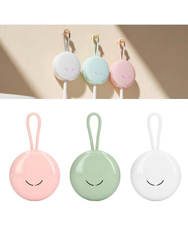 Yousiliang Portable Toothbrush Holder Sanitizer Mini Toothbrush UV Cleaning Case Intelligent USB Charging Hanging Toothbrush UV Cleaning Box for Trvel(White) - Buy Online on GoSupps.com