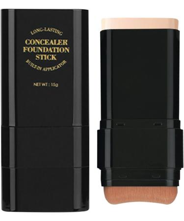 Foundation stick foundation makeup stick | 15G Skin-toning foundation concealer - Dual-headed concealer cream long-lasting face concealer for girls - Buy Online on GoSupps.com