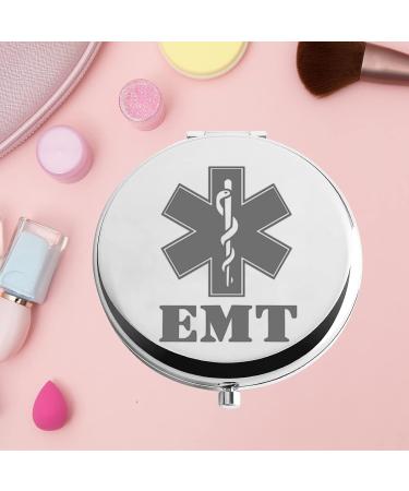 EMT Pocket Mirror - Compact Makeup Mirror for Emergency Medical Technicians, Nurses, Paramedics - Ideal Gift - Buy Online on GoSupps.com