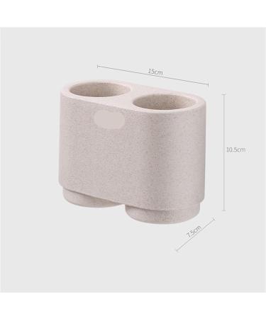 DIGJOBK Zahnb rstenbecher - Inverted Toothbrush Holder & Toothpaste Storage Rack | Stylish Bathroom Set for International Shipping - Buy Online on GoSupps.com