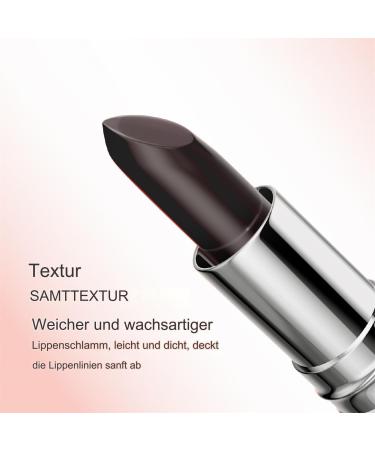 Matte lipstick sweatresistant color black rose matte lips for daily use party evening makeup and travel - Buy Online on GoSupps.com