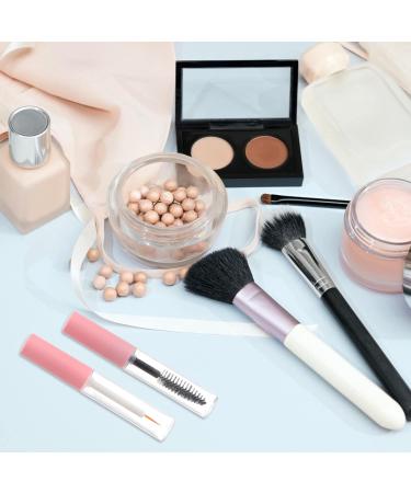 Ciieeo 6pcs Eyeliner Stick Eyelash Brush Mini Containers Pet Shadow Tip Liner Tubes Make up Travel 10.5x1.5cm Pink - Buy Online on GoSupps.com