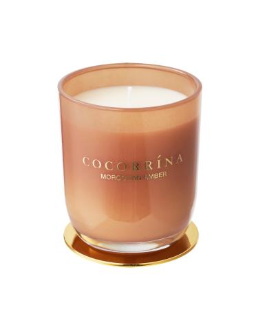 Cocorr na Candle fragrance candle in a glass - Moroccan amber burning time up to 22 hours natural soy candle Christmas gift candle 180g Moroccan amber 180g - Buy Online on GoSupps.com