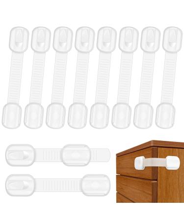 Child protection cabinet kimsky 10 piece cabinet protection baby white drawer lock baby for cupboards drawers refrigerator with 3m glue no drilling - Buy Online on GoSupps.com