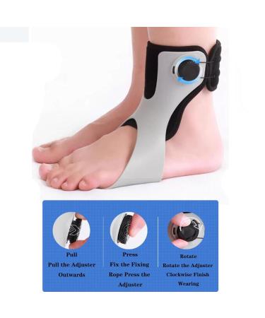 Buy SFKLYU Foot Drop Orthotic Brace | Adjustable Ankle Support for Foot Drop Varus & Valgus Correction - International Shipping Available - Buy Online on GoSupps.com