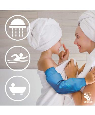 Child Small Bloccs Waterproof PICC Line & Midline Elbow Protector - Swim, Shower & Bathe with Confidence - Watertight Protection - Buy Online on GoSupps.com