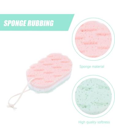 Buy FRCOLOR 4pcs Sponge Bath Wipes | Exfoliating Foam Sea Sponge & Shower Cleaning Supplies for Home & Travel - Buy Online on GoSupps.com