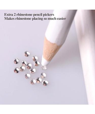 Hotfix Rhinestone Applicator Wand Kit with 2 Pack Purple Crystals - GGLTECK - Buy Online on GoSupps.com