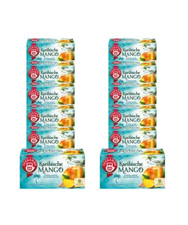Teekanne Mangue des Cara bes lot de 12 540 g th aux fruits aromatis