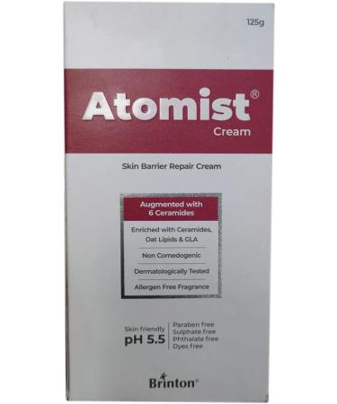 Brinton Atomist Skin Barrier Repair Cream 125 gm | Enriched with Ceramides Oats Lipids & GLA - Buy Online on GoSupps.com