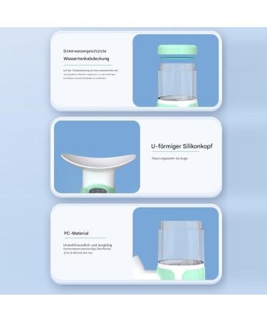  Generisch Nano Eye Mist Handheld Refillable Eye Steam Spray 3 Temperature for Men and Women - Buy Online on GoSupps.com