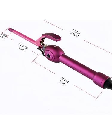 Deep Curly Curling Wand | 3/8 Inch Mini Barrel Iron for All Hair Types - Ideal for Men Women & Kids - Buy Online on GoSupps.com