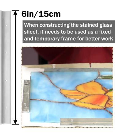 6 inch Stained Glass Layout Block System - Easy Glass Assembly - Buy Online on GoSupps.com