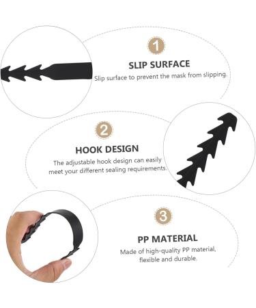 Minkissy 40 pc Adjustable Mask Extension Hooks - Coupling Strap Clips for Clothes Rack and Trailer Use - Buy Online on GoSupps.com
