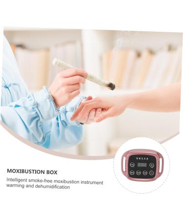 Lurrose Moxibustion Products | Acupuncture Moxa Stick Holder & Container | 11x7.5cm Red | Shop Internationally - Buy Online on GoSupps.com