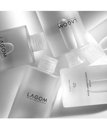 LAGOM Cellup Micro Cleansing Water Natural Micellar Moisturizing Face Wash Facial Cleanser for All Skin Type 11.83 Fl Oz - Buy Online on GoSupps.com