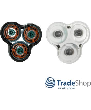Trade-Shop Shake Head Shaving Head Replacement with Protective Cap for Philips Arcitec RQ1052 RQ1053 RQ1060 RQ1070 High Quality & Compatible - Buy Online on GoSupps.com