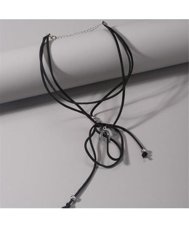 OralGos Stylish U-shaped Multi-Band Necklace - Personalized Chain Ornament for Women & Girls | Trendy Jewelry Gift - Buy Online on GoSupps.com