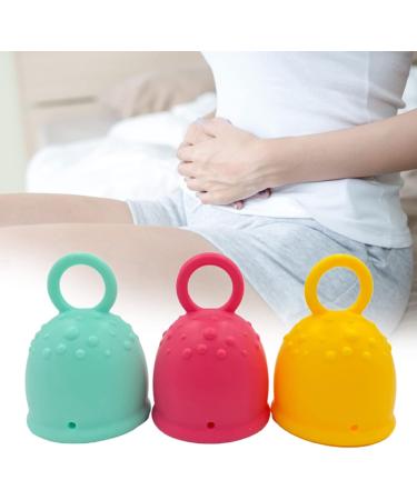 Menstrual Cup for Women - BPA-Free Reusable Soft Silicone 12-Hour Protection Yellow Large | Eco-Friendly Tampon & Pad Alternative - Buy Online on GoSupps.com