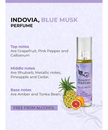 JP Luxury Perfume For Men || Blue Musk Perfume || Long Lasting Perfume For Men || Roll On 8ML || Roll On Perfume for Women || Unisex Perfume - Buy Online on GoSupps.com