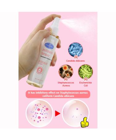 Aichun Beauty Intimate Spray 100ml - pH Balanced Deodorant for Armpits, Feet, and Private Parts - Eliminates Odor, Tightens Vagina, and Promotes Freshness - Buy Online on GoSupps.com