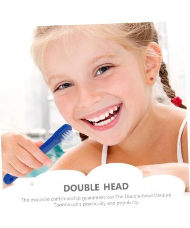 Ultechnovo Double-Headed Toothbrush - Mini Travel Cleaning Brush with Soft Bristles - Dental Care Accessory (1 Pack 18 StK) - Buy Online on GoSupps.com